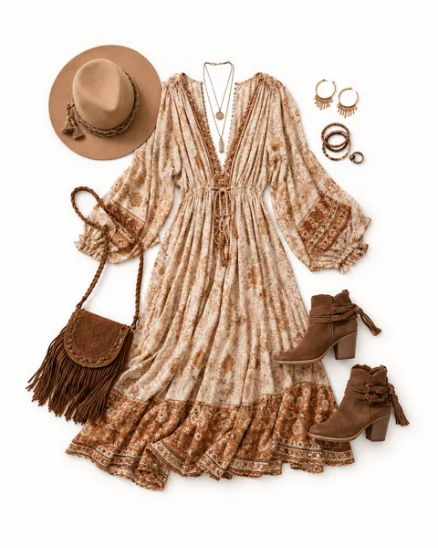 Одежда в стиле Boho